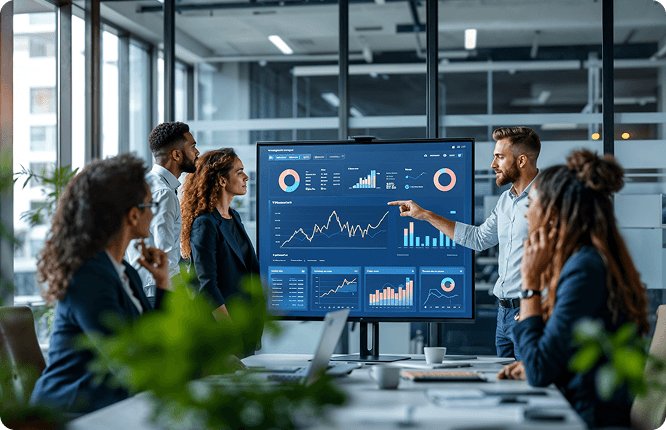 Digital marketing team